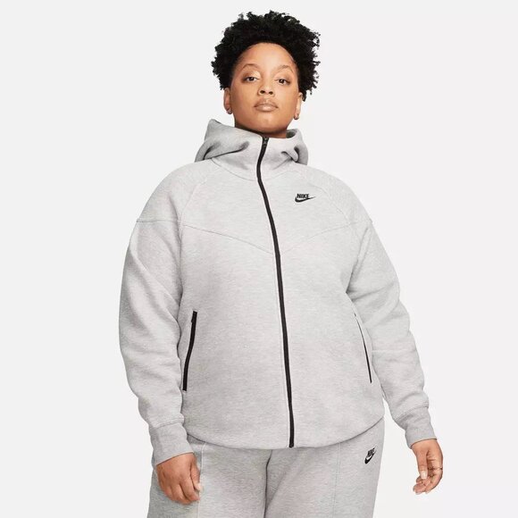Nike Sportswear Tech Fleece WindrunnerWomen's Full-Zip Hoodie (Plus Size] 2x - Picture 1 of 11